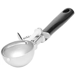 Ложка для мороженого сплав цинк.,полипроп. D=60,L=225мм черный