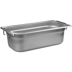 Gastronorm container (1/3) with handles  stainless steel  3.4 l , H=10, L=32.5, B=17.6 cm  metal.