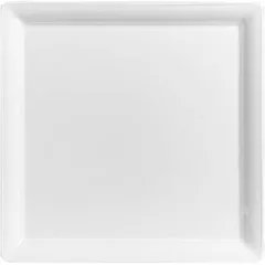 Блюдо «Аура» фарфор ,L=29,B=29см белый