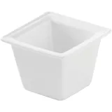 Соусник квадратный фарфор 50мл ,H=47,L=65,B=65мм белый