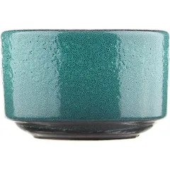 Сахарница «Млечный путь изумрудный» без крышки фарфор 350мл D=100,H=65мм изумруд.,черный, изображение 2