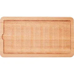 Serving tray beech ,H=2,L=20,B=10cm wooden.