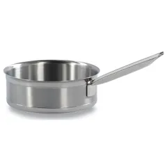 Sauté pan stainless steel 2l D=200,H=65mm metal.