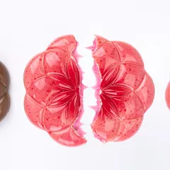 Форма для шоколада «Цветок жизни» [2 ячейки] пластик ,H=26,L=275,B=175мм прозр., изображение 2