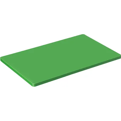 Доска разделочная пластик ,H=12,L=380,B=250мм зелен., изображение 2