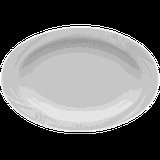 Блюдо «Аркадия» овальное фарфор ,H=25,L=370,B=315мм белый