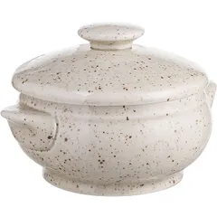 Чашка бульонная «Лайфстиль» фарфор 0,5л ,H=65мм песочн., изображение 3