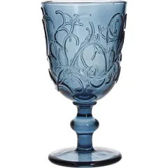 Cocktail glass “Blue” glass 260ml D=8,H=10cm gray