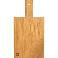 Доска для подачи с ручкой дуб ,H=25,L=270/380,B=200мм св. дерево, изображение 2