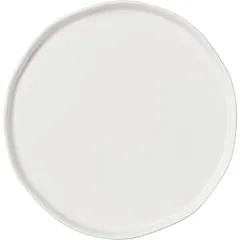 Plate “Eggshell” porcelain D=23,H=2cm white