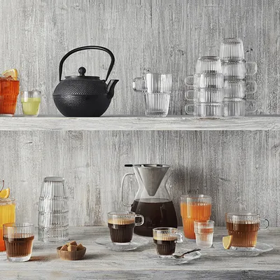 Стопка «Баршайн» стекло 68мл D=51,H=64мм прозр., изображение 2