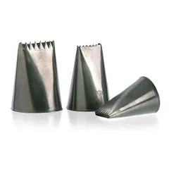 Pastry nozzle[2pcs] stainless steel D=28mm