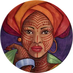 Тарелка «Анимае» в ассортименте набор[6шт] фарфор D=32см разноцветн., изображение 3