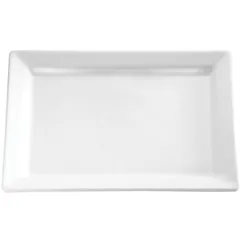 Buffet tray for whatnot  plastic  1.9 l , H=3, L=30, B=21 cm  white