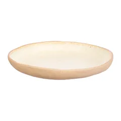 Тарелка «Грасп» с бортом керамика D=17,H=3см бежев., Цвет: Бежевый, Диаметр (мм): 170, изображение 2