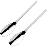 Набор столовых приборов «Алайниа» ложка+вилка для салата сталь нерж. ,L=290/115,B=4мм металлич.