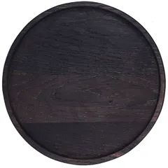 Доска для подачи темный дуб дуб D=300,H=25мм