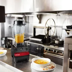 Блендер проф.кухон. «Вайта Преп 3» 1.2Квт тритан 2л ,H=51,L=22,9,B=20,3см черный,красный, изображение 3