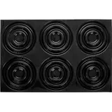 Форма кондитерская «Кольца»[6шт] силикон,стеклопласт. D=180/120,H=15мм