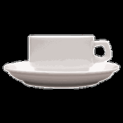 Tea cup “Kashub-hel”  porcelain  250 ml  D=9, H=6cm  white