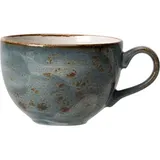 Чашка чайная «Крафт Блю» фарфор 455мл D=120,H=85мм синий,коричный