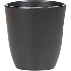 Стакан для коктейлей «Экинокс» керамика 150мл D=73,H=76мм черный