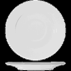 Saucer for broth cup “Kunstwerk” art.A7589 porcelain D=17.5cm white