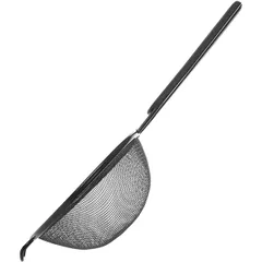 Сито с пласт.ручкой сталь нерж.,антиприг.покр. D=140,H=60,L=315мм черный, изображение 2