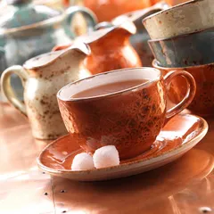 Чашка кофейная «Крафт Терракота» фарфор 85мл D=65,H=50,L=85мм терракот, изображение 2