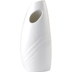 Flower vase “Organix”  porcelain , H=170, L=75mm  white