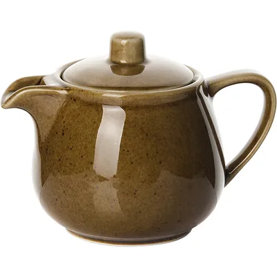 Чайник заварочный «Кантри Стайл» с крышкой фарфор 450мл D=8,H=9см зелен.