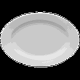 Блюдо «Кашуб-хел» овальное фарфор ,H=55,L=380,B=260мм белый