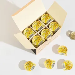 Сироп «Лимонный Тарт» ароматизированный порционный Pinch&Drop[30шт] картон 15мл ,H=12,L=15,5,B=10см, изображение 4