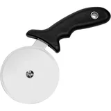 Нож для пиццы сталь нерж.,пластик D=10,L=24см черный,металлич.