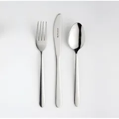 Нож столовый «Модэна» сталь нерж. ,L=210/90,B=2мм металлич., изображение 2