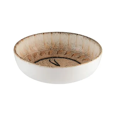 Салатник «Месопотамия Фауна» фарфор 350мл D=14,H=5см коричнев.