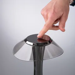 Лампа настольная «Астрэо» LED 3ватт пластик D=15,H=27,5см металлич., изображение 3