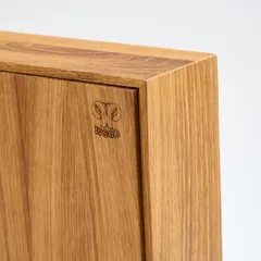 Ящик для подачи дуб ,H=8,L=32,B=26см коричнев., изображение 2