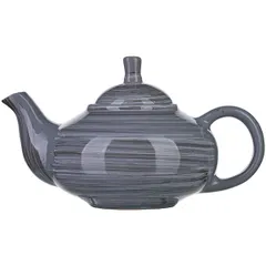 Kettle “Pinky” ceramics 0.7l ,L=22cm gray