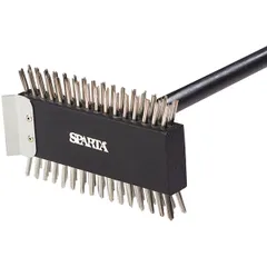 Щетка д/гриля сталь нерж. ,H=38,1,L=21,6,B=12,2см металлич., изображение 3