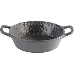 Sauce boat “Mini” with handles plastic 70ml D=85,H=25,L=115mm graphic,black