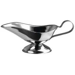 Sauce boat “Prootel” stainless steel 130ml ,H=7,L=18cm metal.