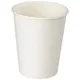 Стакан для горячих напитков одноразовый однослойный[50шт] бумага 250мл D=80,H=94мм белый, Количество (шт.): 50, Цвет: Белый, Объем по данным поставщика (мл): 250
