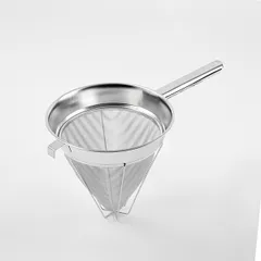 Сито коническое «Шенуа» с ручкой сталь нерж. D=25,H=25,5,L=47см
