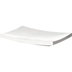 Блюдо для суши «Кунстверк» фарфор ,H=19,L=255,B=177мм белый