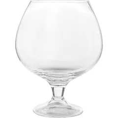 Vase-glass glass 1.8l D=19.5,H=20cm clear.
