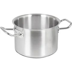 Кастрюля с крышкой сталь нерж. 11л D=28,H=17см матовый