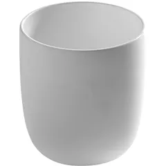 Tea glass “Base”  porcelain  350ml  D=8, H=9cm  white, matte