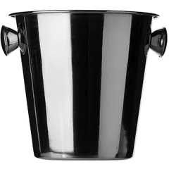 Champagne bucket “Prootel”  stainless steel  4.4 l  D=21/13.5, H=21, B=23 cm  metal.