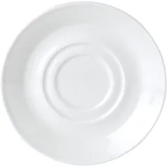 Saucer “Simplicity” porcelain D=115,H=14mm white